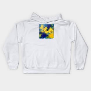 Ultramarine blue Kids Hoodie